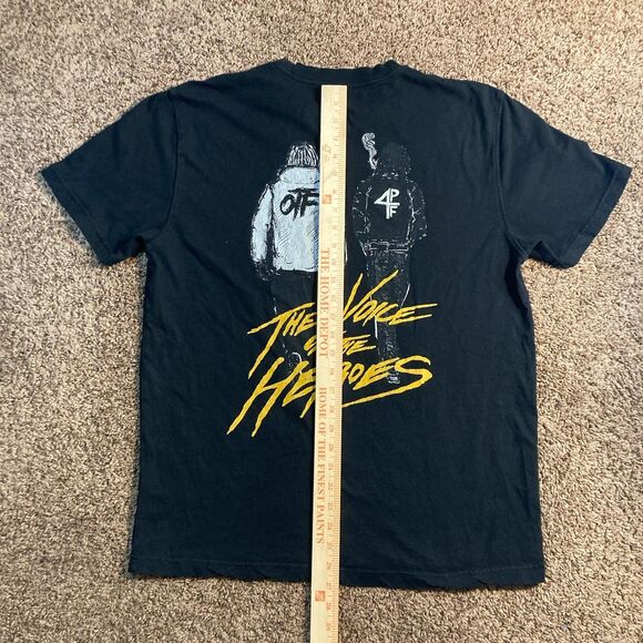 Lil Durk x Lil Baby  The Voice of the Heroes Tour Black  T-Shirt Large - Picture 6 of 6